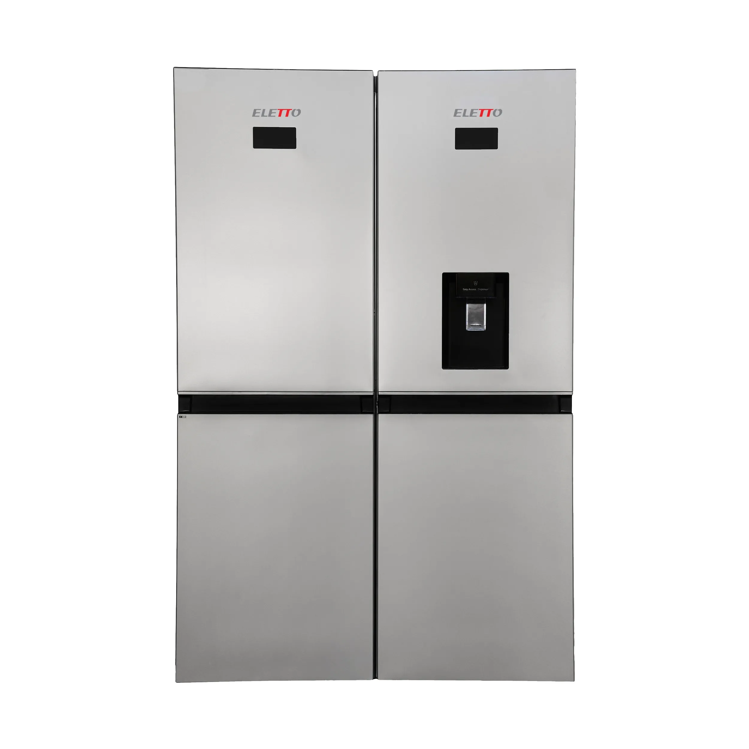 یخچال فریزر التتو مدل 6040 طرح استیل