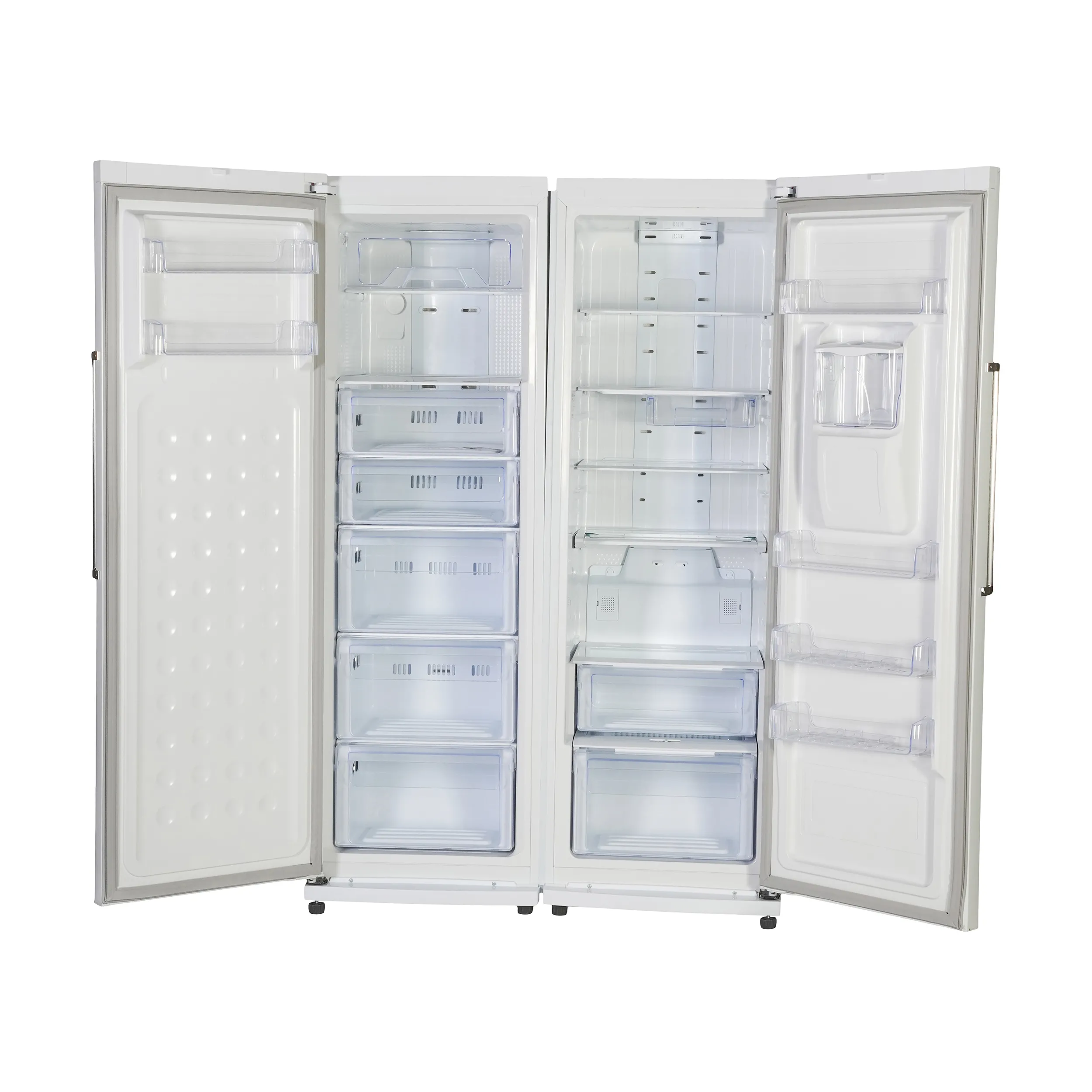 یخچال فریزر رنزو مدل 6020 یخساز اتوماتیک درب باز