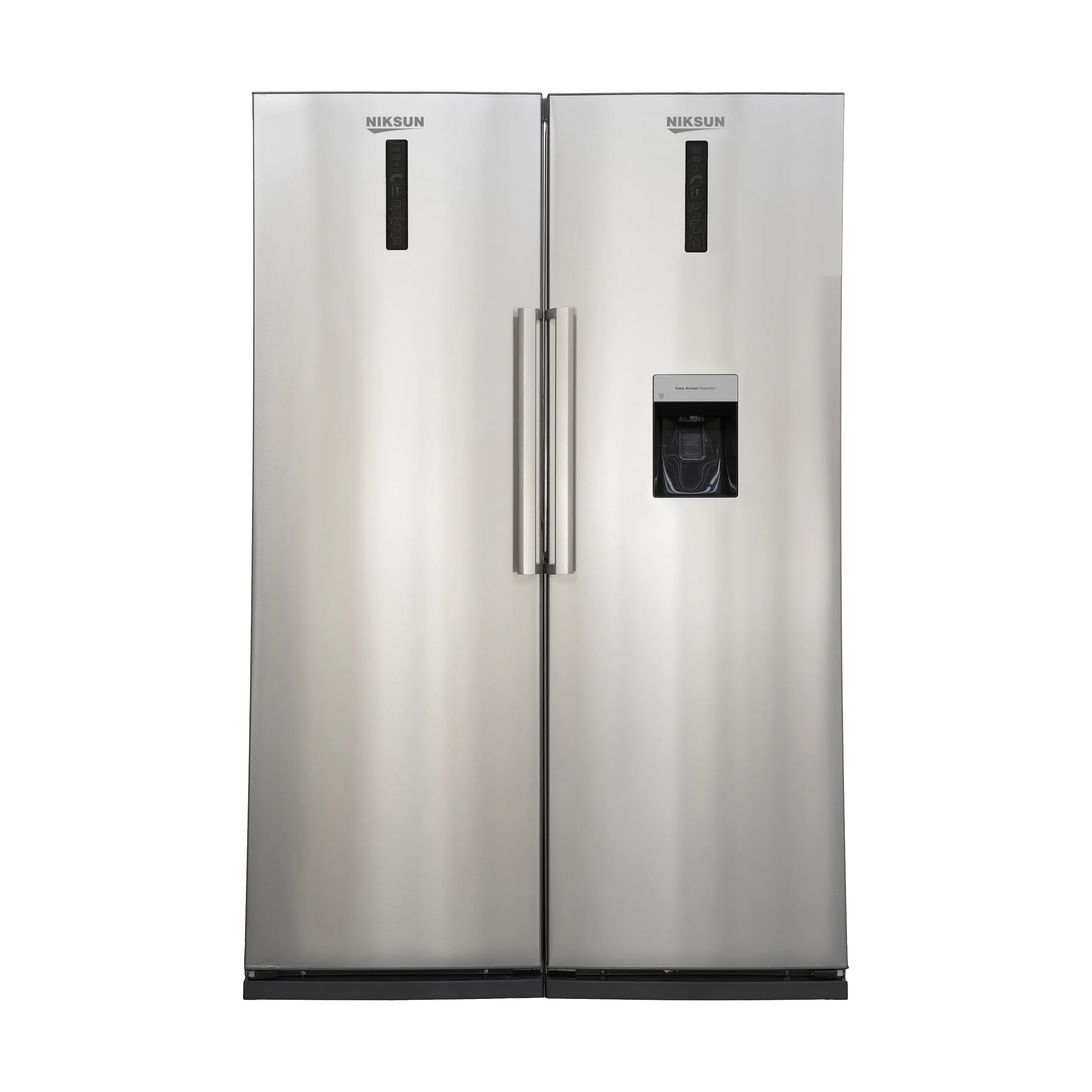 یخچال فریزر نیکسان مدل 6020 طرح استیل