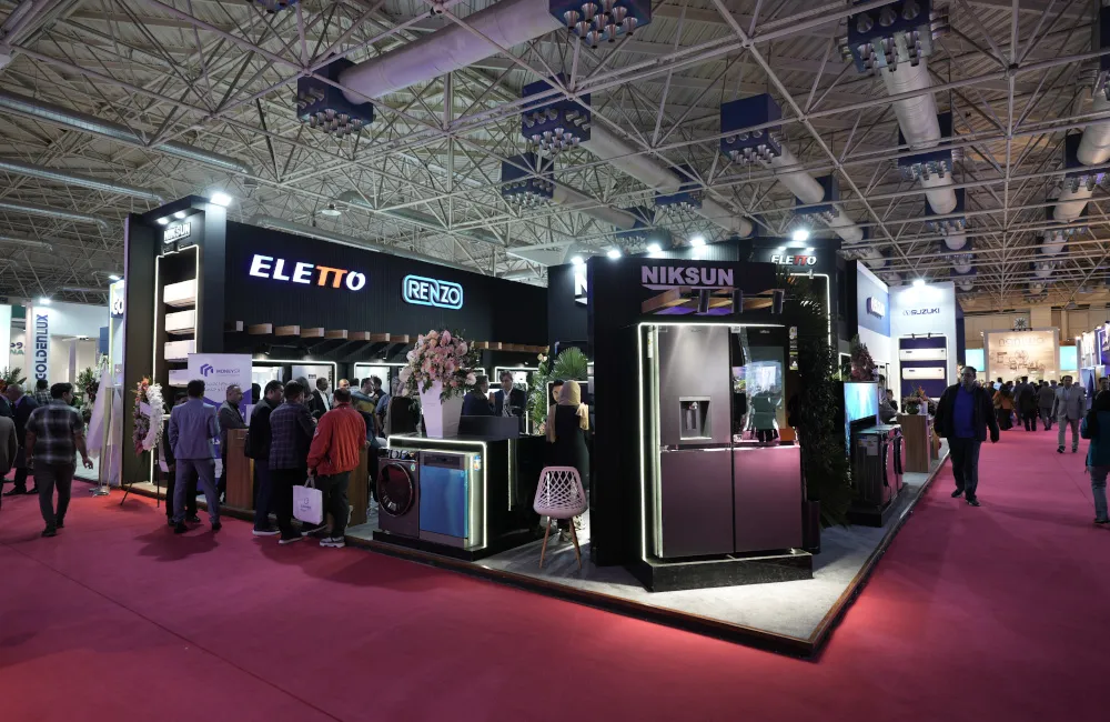 گزارش حضور شرکت نیکسان در نمایشگاه بین‌المللی لوازم خانگی Hamex 2025