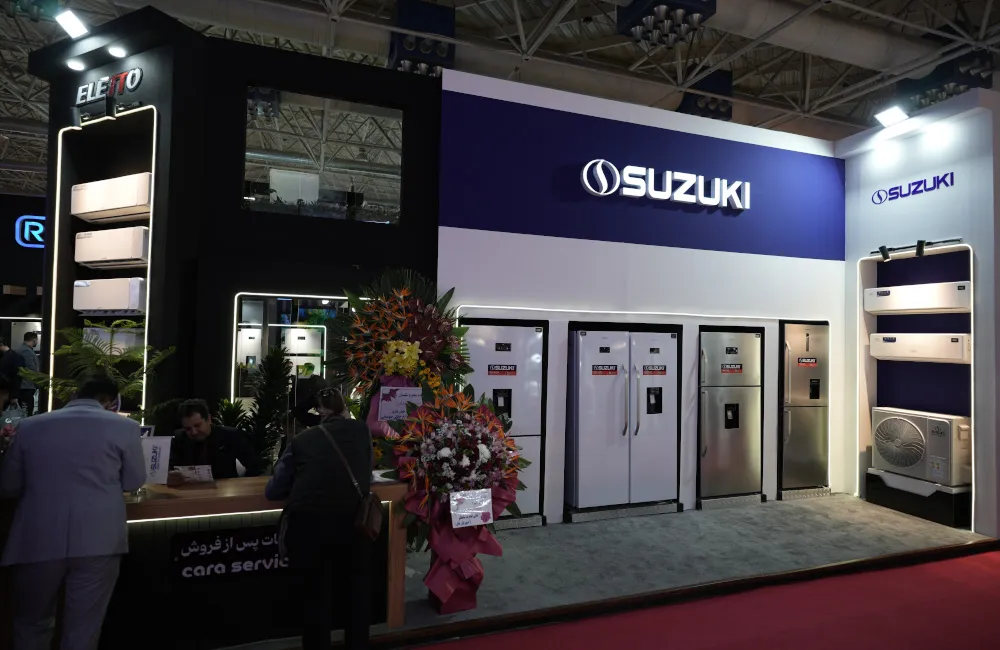 درخشش نیکسان با ۴ برند معتبر در یک غرفه