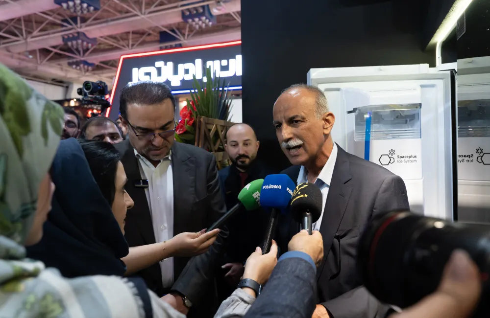 صحبت‌های مهندس سید سعید رضوانی در نمایشگاه بین‌المللی لوازم خانگی Hamex 2025